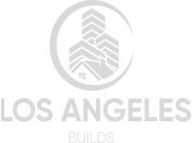 The Los Angeles Builds Logo extremely faded